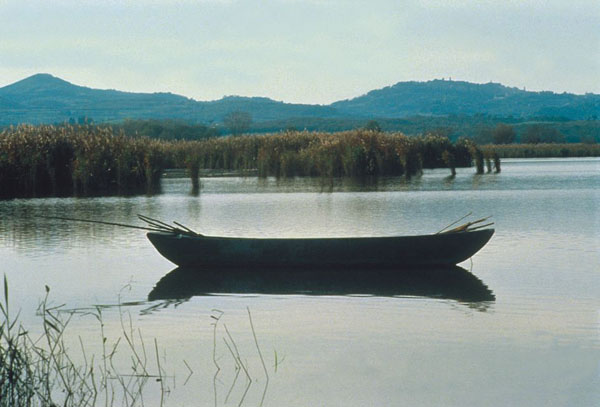 Lago Trasimeno - Trasimenischer See mit Boot